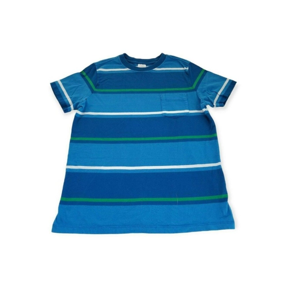 Hanna Andersson Bold Stripe Pocket Tee | 12 Y